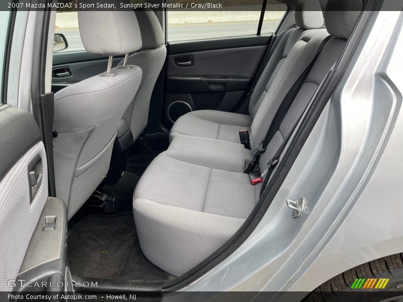 Sunlight Silver Metallic / Gray/Black 2007 Mazda MAZDA3 s Sport Sedan