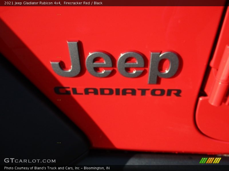 Firecracker Red / Black 2021 Jeep Gladiator Rubicon 4x4