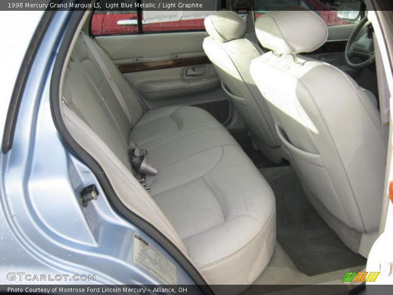 Light Blue Metallic / Light Graphite 1998 Mercury Grand Marquis LS