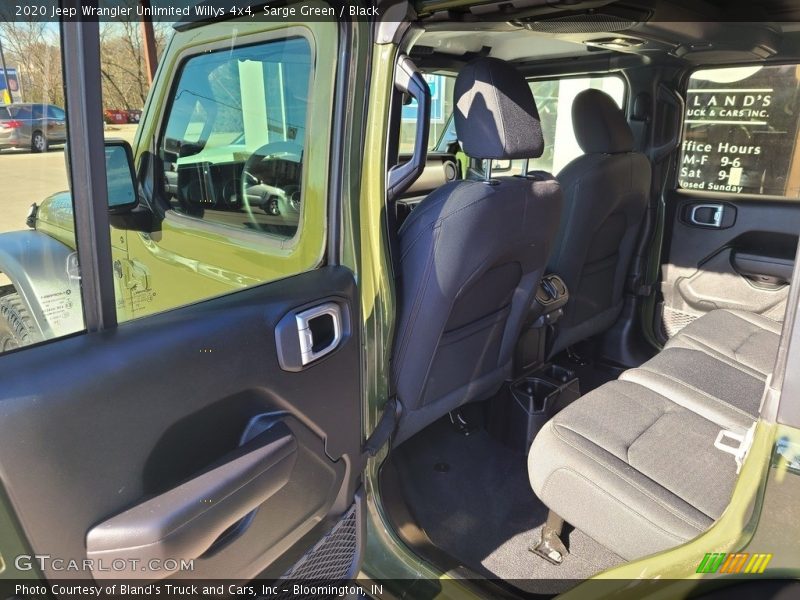 Sarge Green / Black 2020 Jeep Wrangler Unlimited Willys 4x4