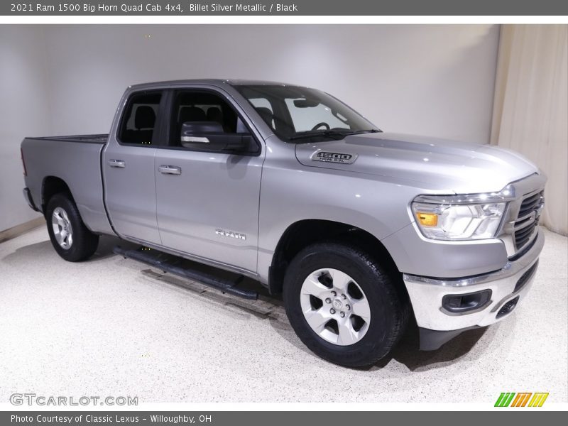 Billet Silver Metallic / Black 2021 Ram 1500 Big Horn Quad Cab 4x4