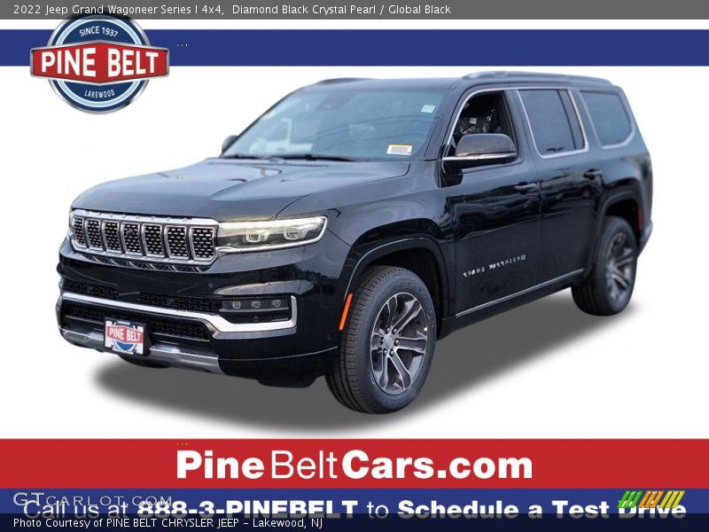 Diamond Black Crystal Pearl / Global Black 2022 Jeep Grand Wagoneer Series I 4x4