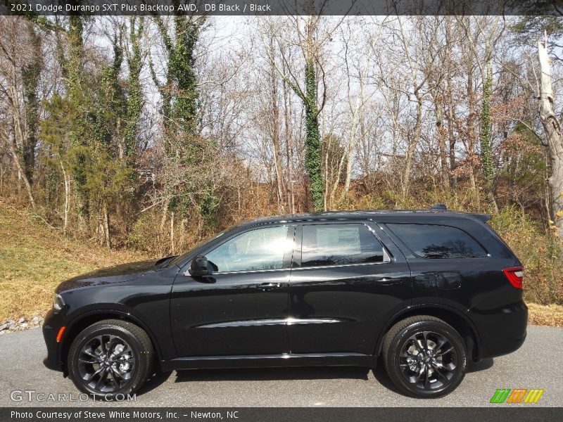 DB Black / Black 2021 Dodge Durango SXT Plus Blacktop AWD