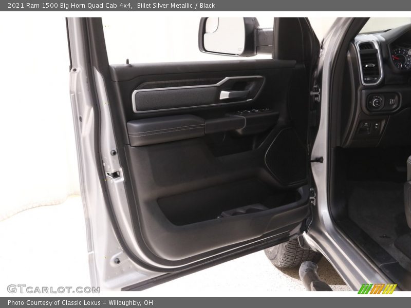 Billet Silver Metallic / Black 2021 Ram 1500 Big Horn Quad Cab 4x4