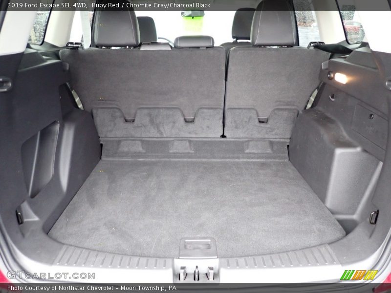 Ruby Red / Chromite Gray/Charcoal Black 2019 Ford Escape SEL 4WD