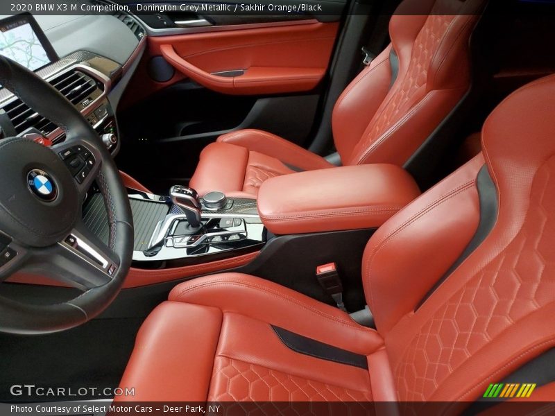 Front Seat of 2020 X3 M Competition