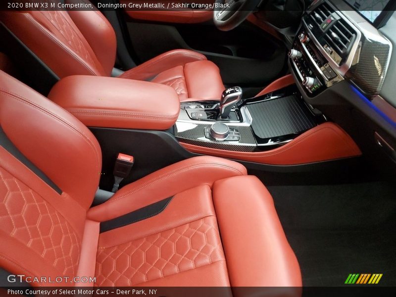 Front Seat of 2020 X3 M Competition