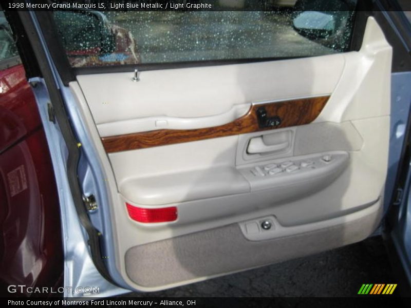 Light Blue Metallic / Light Graphite 1998 Mercury Grand Marquis LS