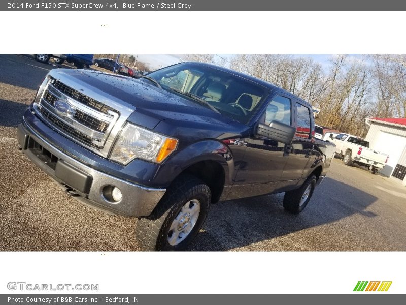 Blue Flame / Steel Grey 2014 Ford F150 STX SuperCrew 4x4