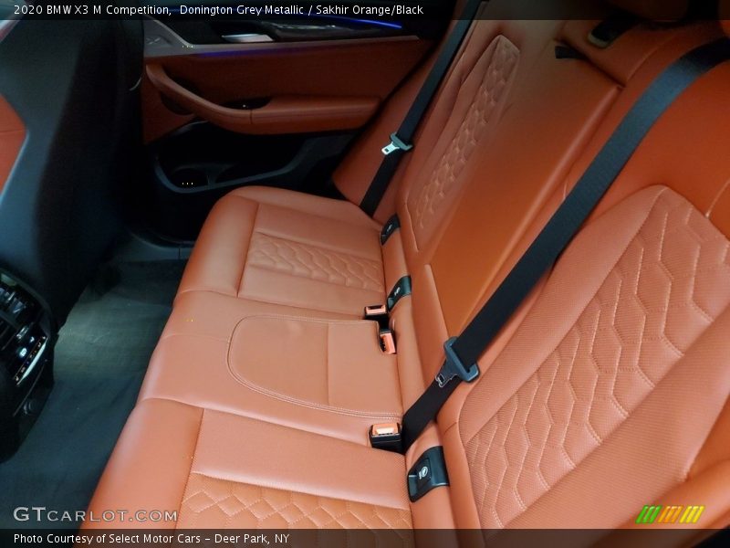Rear Seat of 2020 X3 M Competition