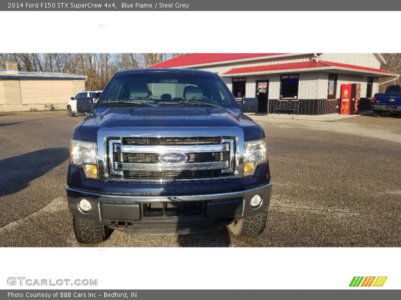 Blue Flame / Steel Grey 2014 Ford F150 STX SuperCrew 4x4