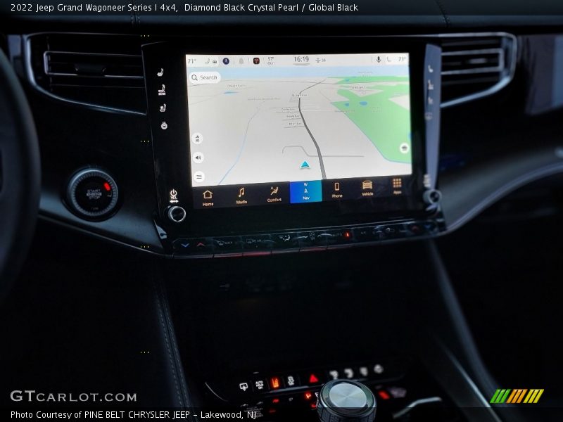 Controls of 2022 Grand Wagoneer Series I 4x4