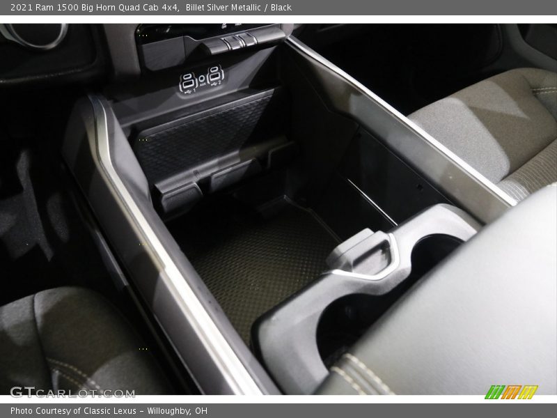 Billet Silver Metallic / Black 2021 Ram 1500 Big Horn Quad Cab 4x4