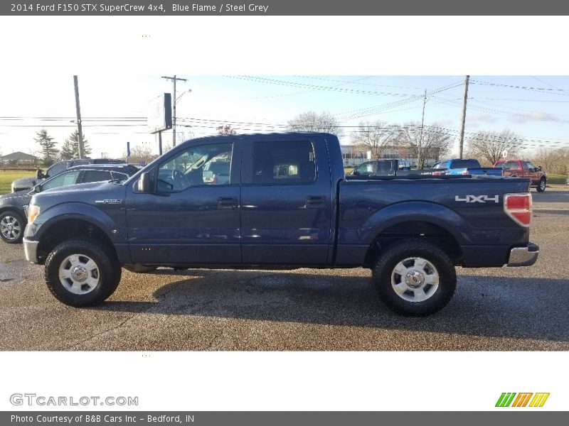 Blue Flame / Steel Grey 2014 Ford F150 STX SuperCrew 4x4