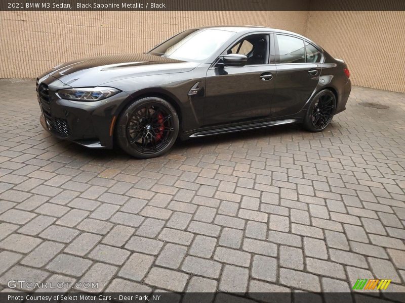 Black Sapphire Metallic / Black 2021 BMW M3 Sedan