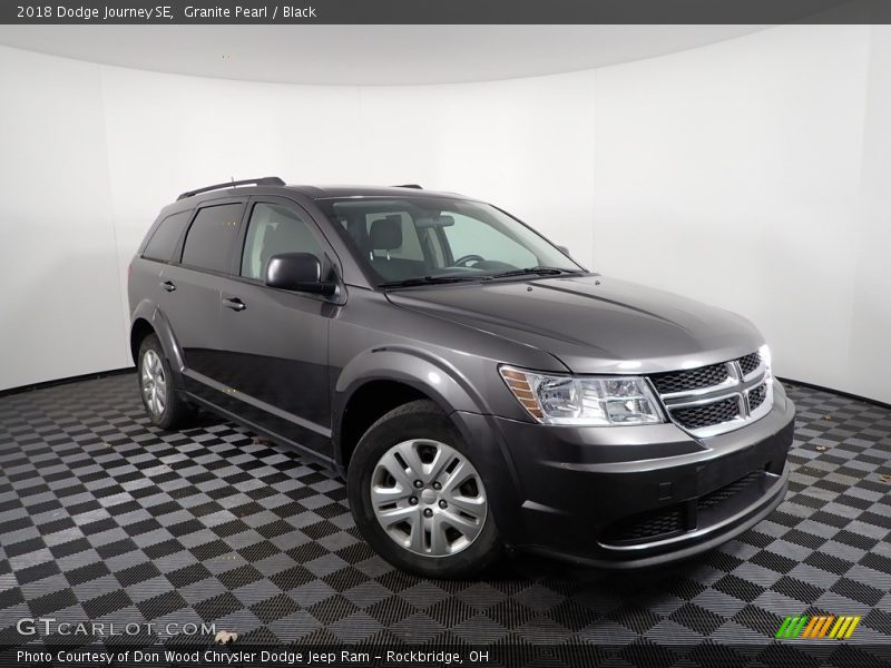 Granite Pearl / Black 2018 Dodge Journey SE