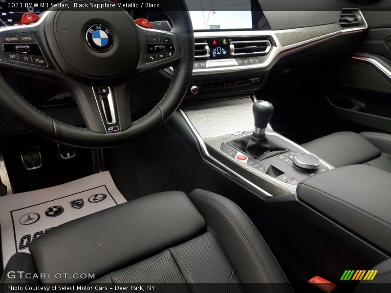 Black Sapphire Metallic / Black 2021 BMW M3 Sedan