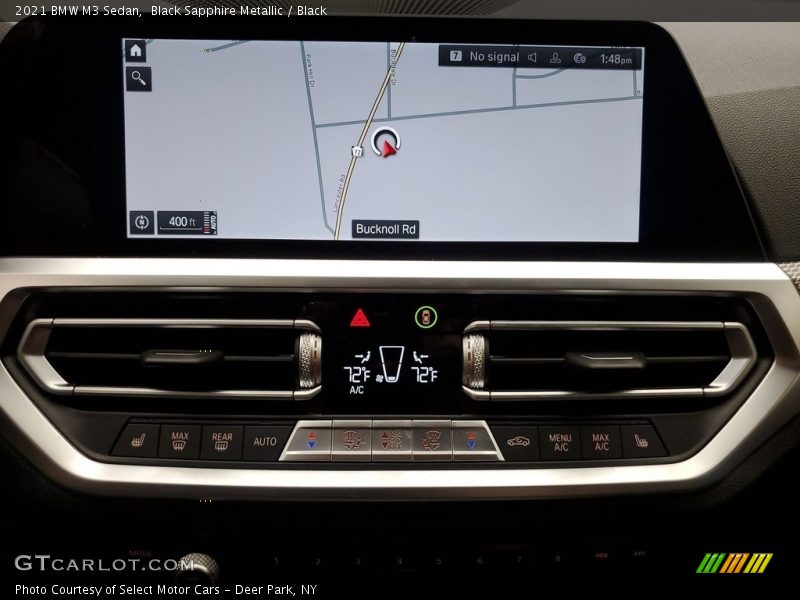 Black Sapphire Metallic / Black 2021 BMW M3 Sedan
