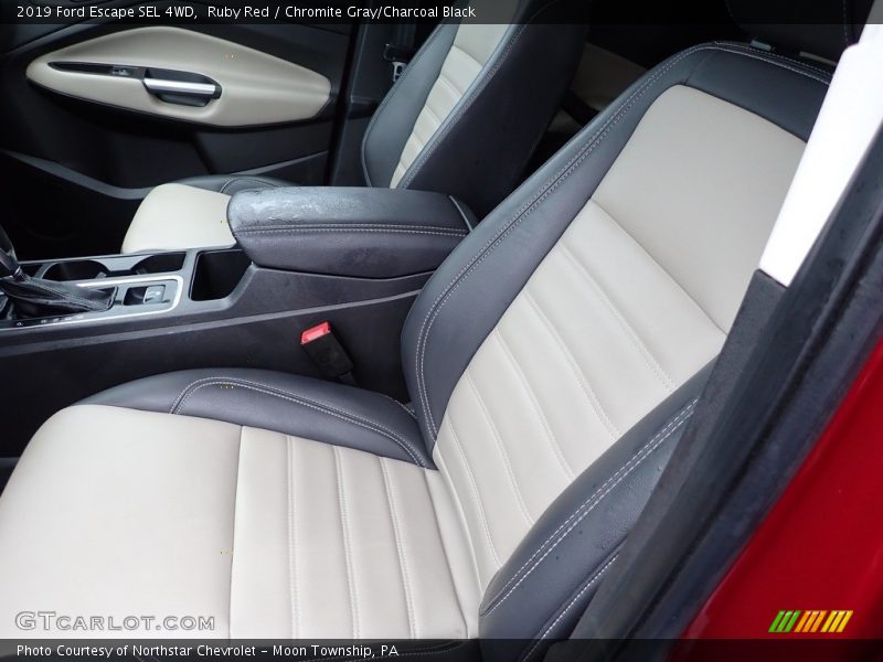 Ruby Red / Chromite Gray/Charcoal Black 2019 Ford Escape SEL 4WD
