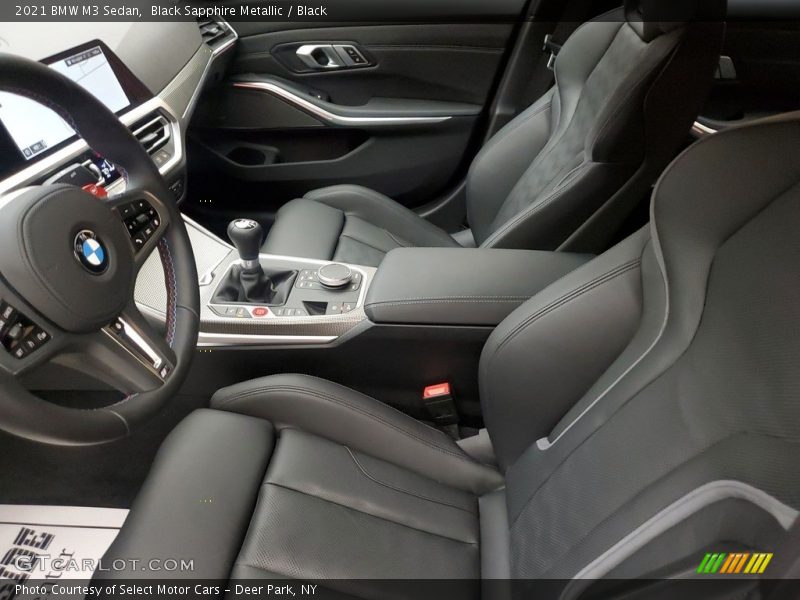 Black Sapphire Metallic / Black 2021 BMW M3 Sedan