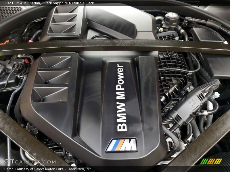 Black Sapphire Metallic / Black 2021 BMW M3 Sedan
