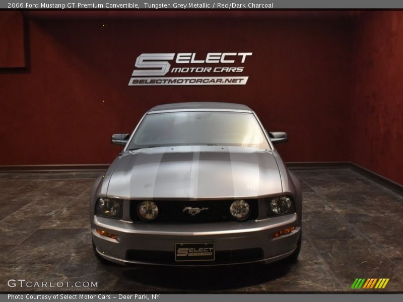 Tungsten Grey Metallic / Red/Dark Charcoal 2006 Ford Mustang GT Premium Convertible