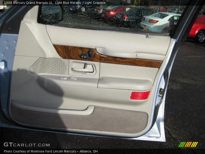 Light Blue Metallic / Light Graphite 1998 Mercury Grand Marquis LS
