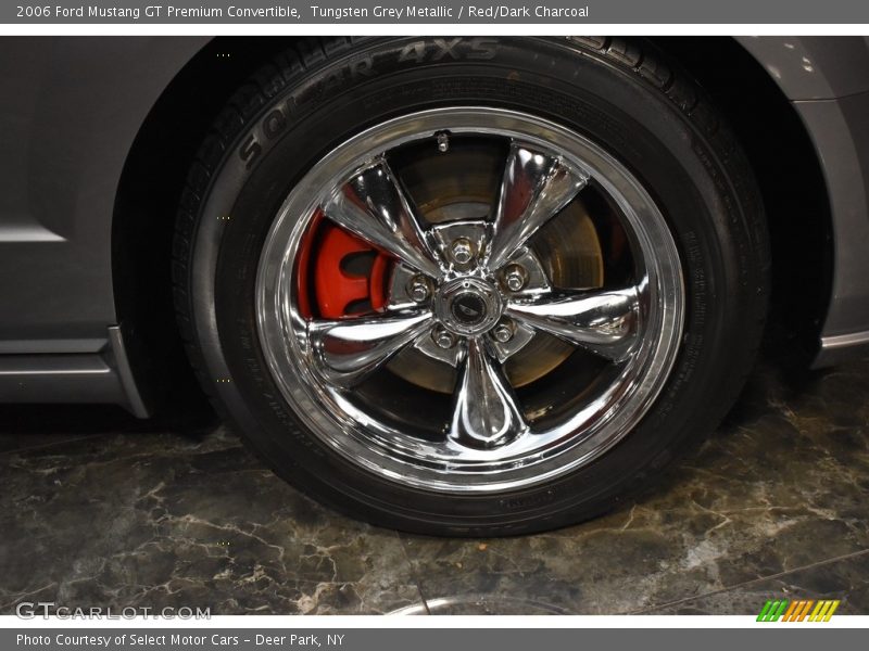 Tungsten Grey Metallic / Red/Dark Charcoal 2006 Ford Mustang GT Premium Convertible