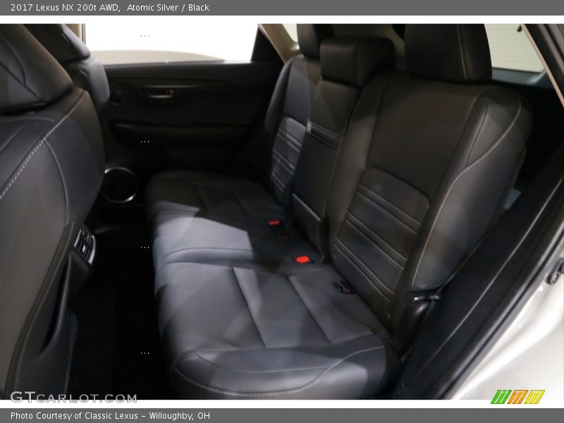 Atomic Silver / Black 2017 Lexus NX 200t AWD