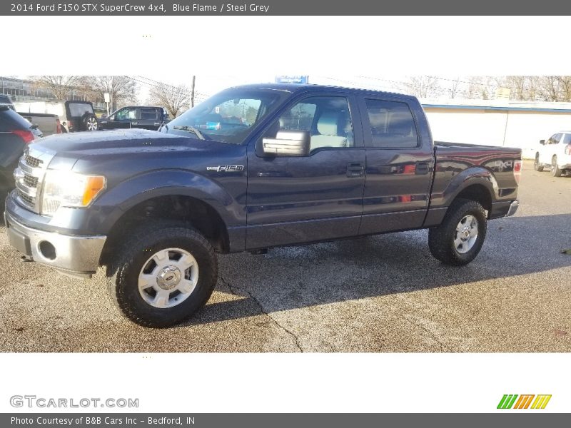 Blue Flame / Steel Grey 2014 Ford F150 STX SuperCrew 4x4