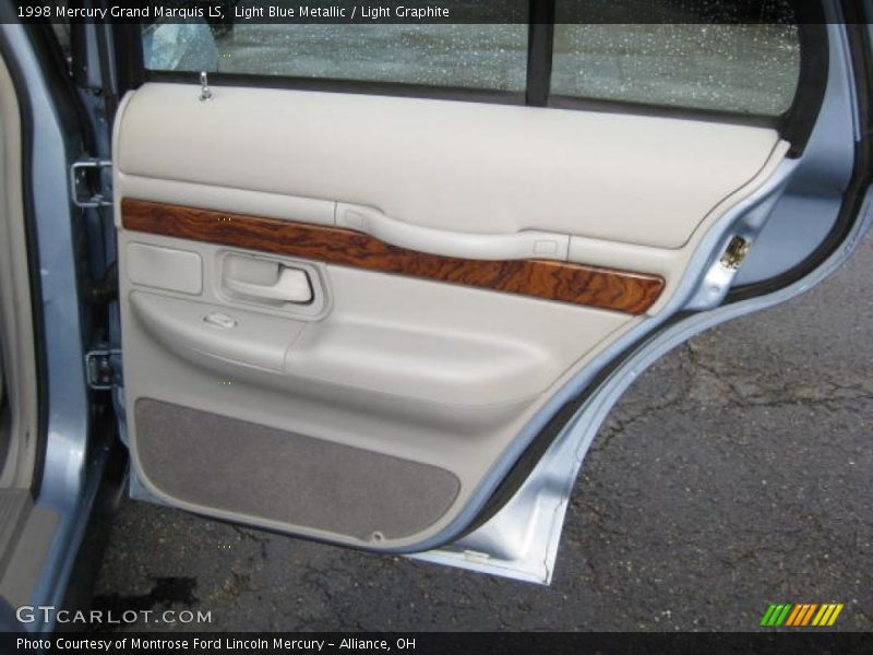 Light Blue Metallic / Light Graphite 1998 Mercury Grand Marquis LS
