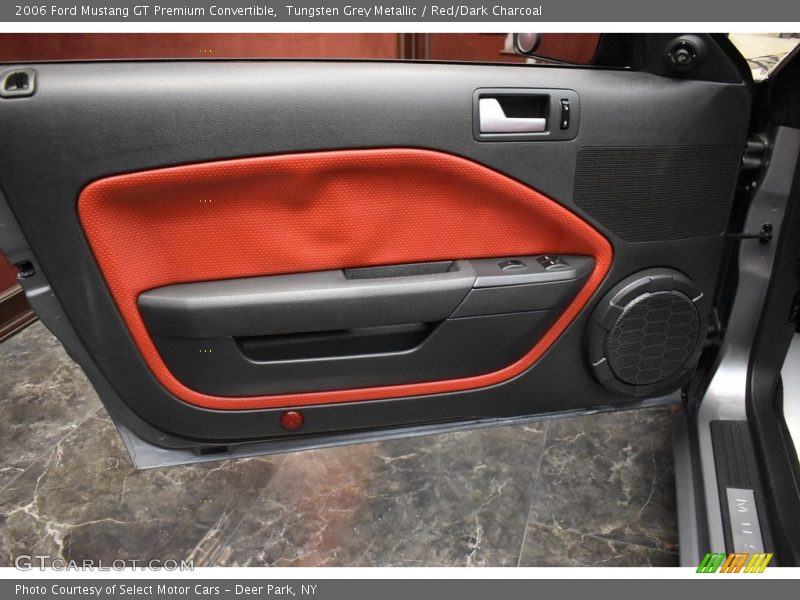 Tungsten Grey Metallic / Red/Dark Charcoal 2006 Ford Mustang GT Premium Convertible