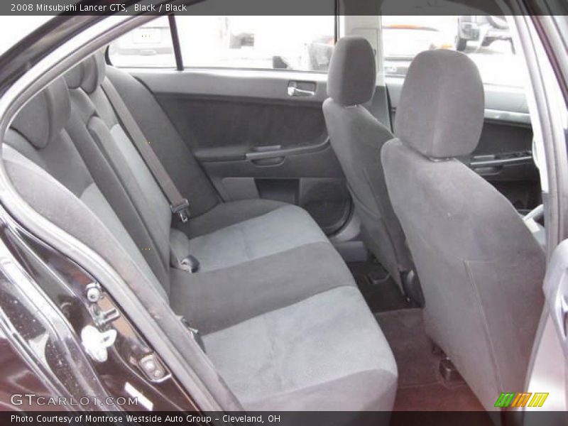 Black / Black 2008 Mitsubishi Lancer GTS