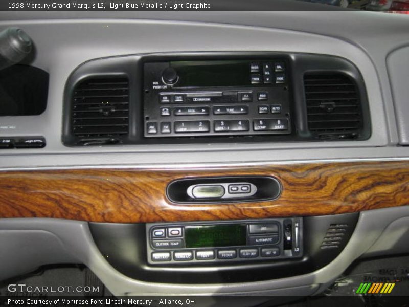 Light Blue Metallic / Light Graphite 1998 Mercury Grand Marquis LS