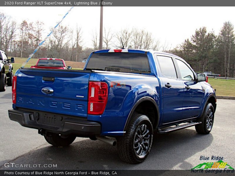 Lightning Blue / Ebony 2020 Ford Ranger XLT SuperCrew 4x4