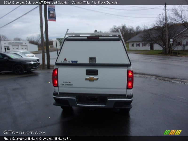 Summit White / Jet Black/Dark Ash 2019 Chevrolet Colorado WT Extended Cab 4x4