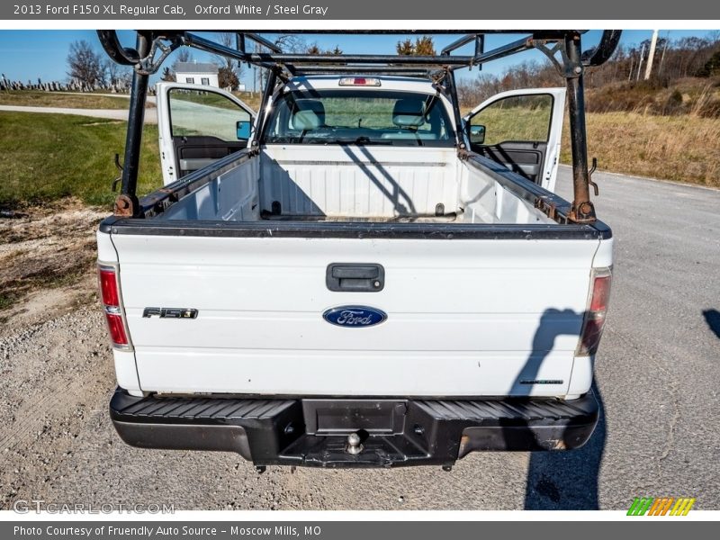 Oxford White / Steel Gray 2013 Ford F150 XL Regular Cab