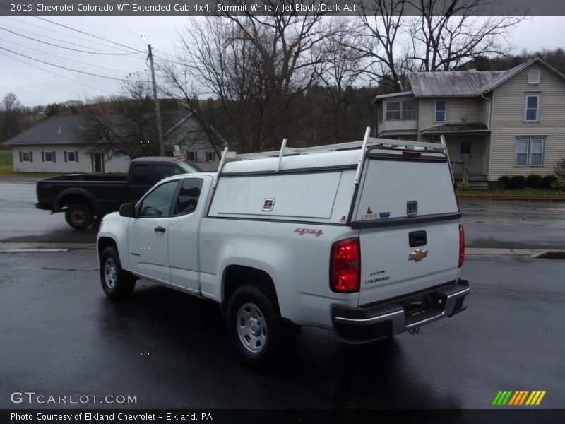 Summit White / Jet Black/Dark Ash 2019 Chevrolet Colorado WT Extended Cab 4x4