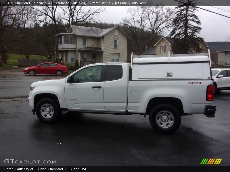 Summit White / Jet Black/Dark Ash 2019 Chevrolet Colorado WT Extended Cab 4x4