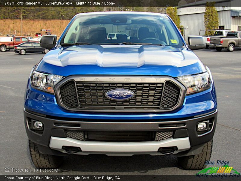 Lightning Blue / Ebony 2020 Ford Ranger XLT SuperCrew 4x4