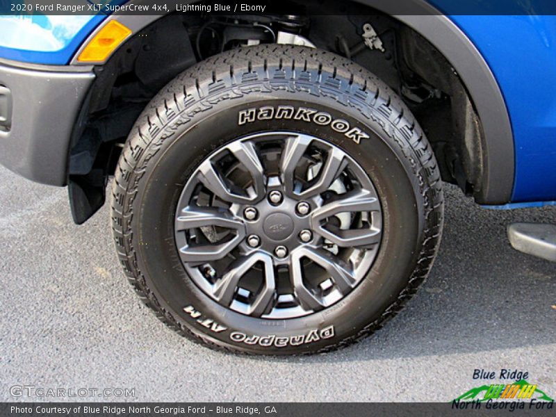 Lightning Blue / Ebony 2020 Ford Ranger XLT SuperCrew 4x4