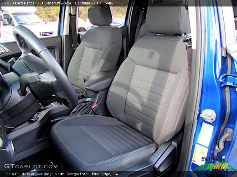 Lightning Blue / Ebony 2020 Ford Ranger XLT SuperCrew 4x4