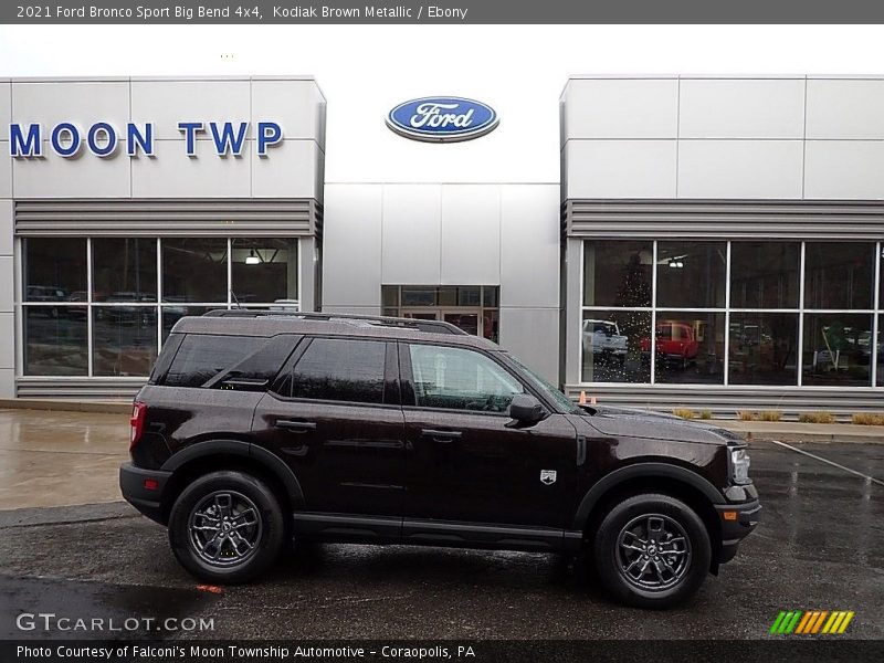Kodiak Brown Metallic / Ebony 2021 Ford Bronco Sport Big Bend 4x4