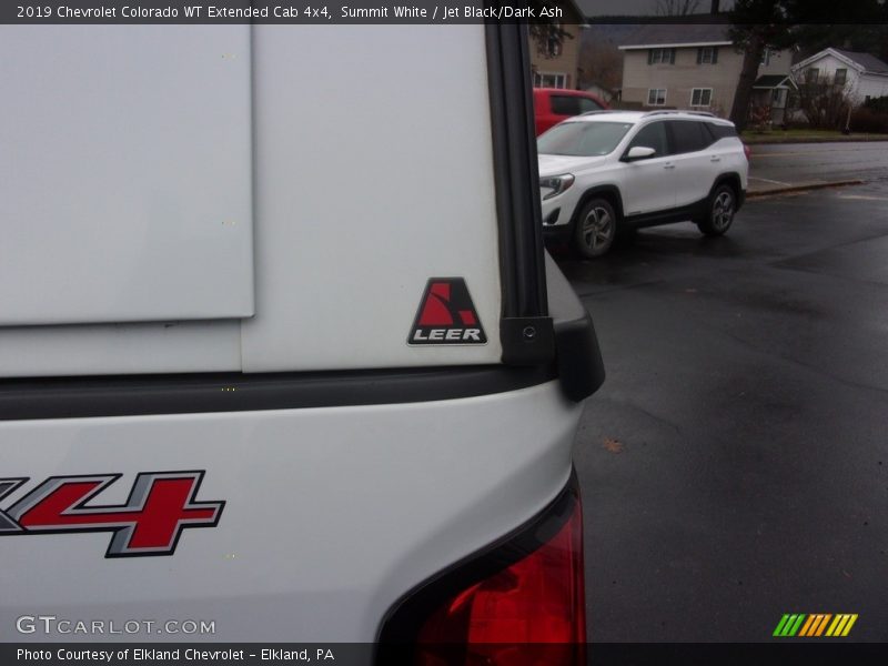Summit White / Jet Black/Dark Ash 2019 Chevrolet Colorado WT Extended Cab 4x4