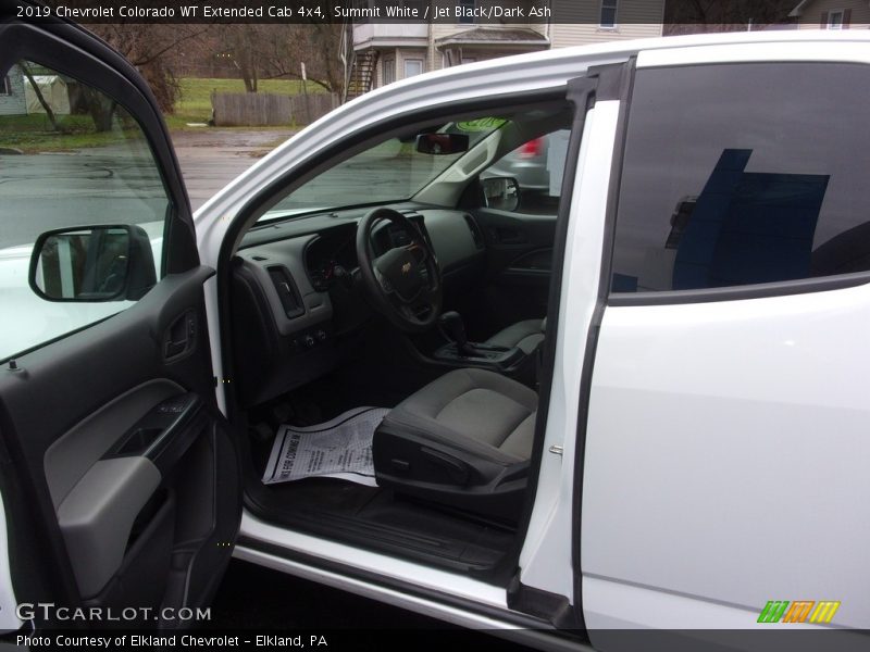 Summit White / Jet Black/Dark Ash 2019 Chevrolet Colorado WT Extended Cab 4x4