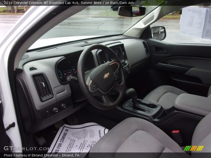 Summit White / Jet Black/Dark Ash 2019 Chevrolet Colorado WT Extended Cab 4x4