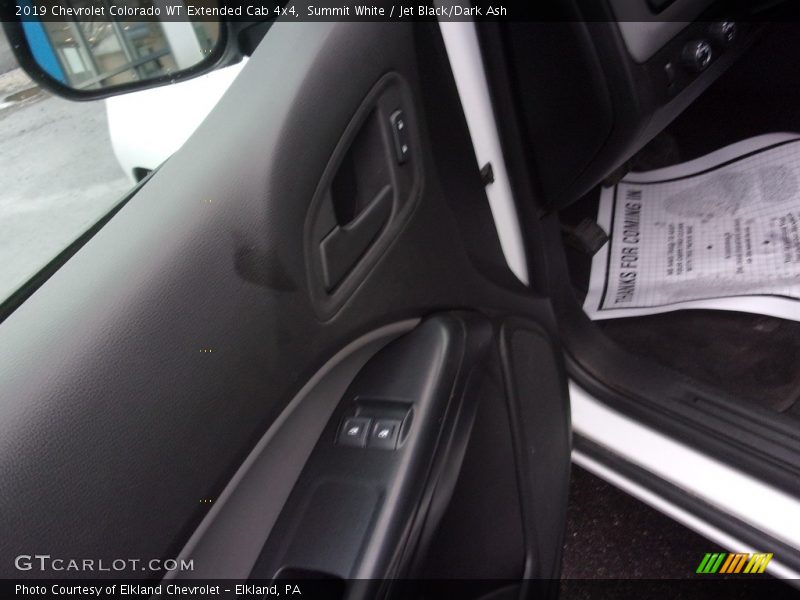 Summit White / Jet Black/Dark Ash 2019 Chevrolet Colorado WT Extended Cab 4x4