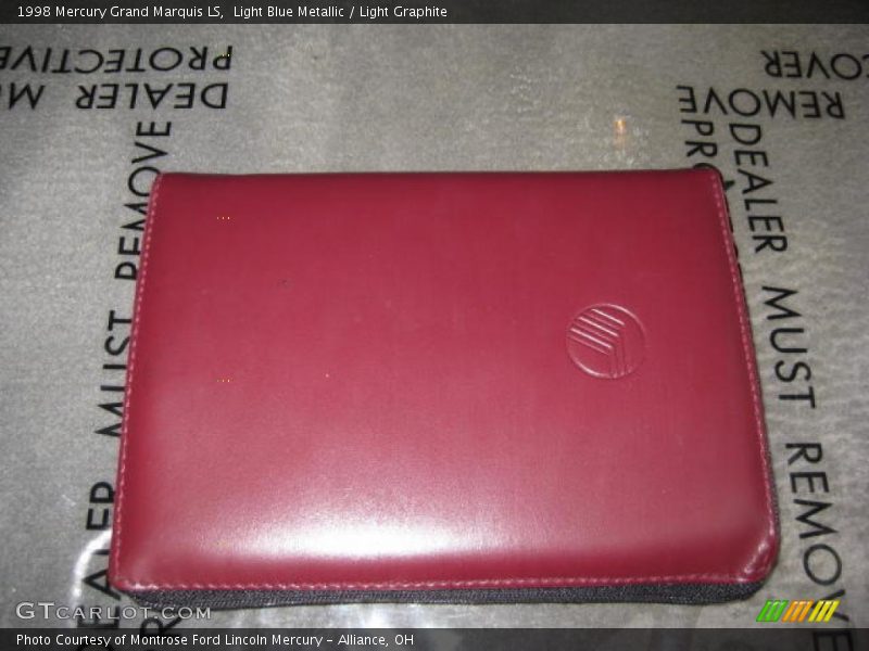 Light Blue Metallic / Light Graphite 1998 Mercury Grand Marquis LS