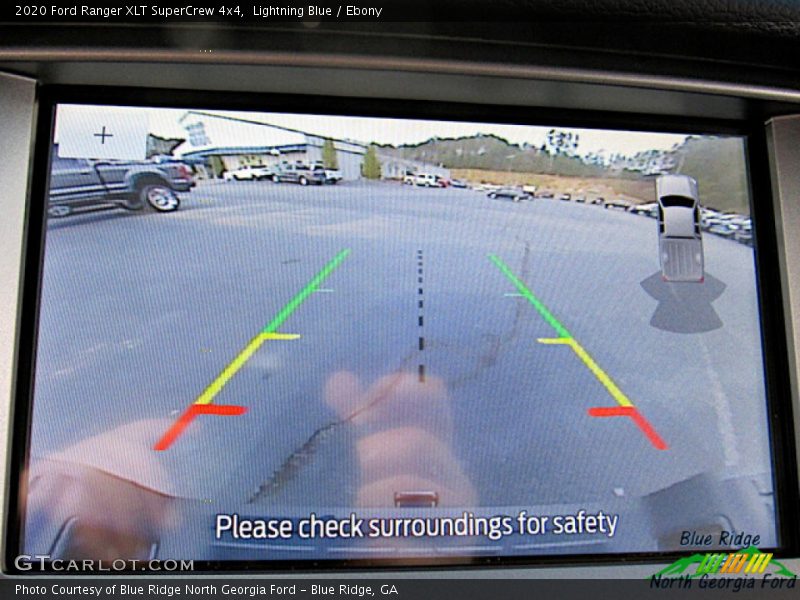 Lightning Blue / Ebony 2020 Ford Ranger XLT SuperCrew 4x4