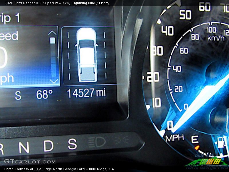 Lightning Blue / Ebony 2020 Ford Ranger XLT SuperCrew 4x4